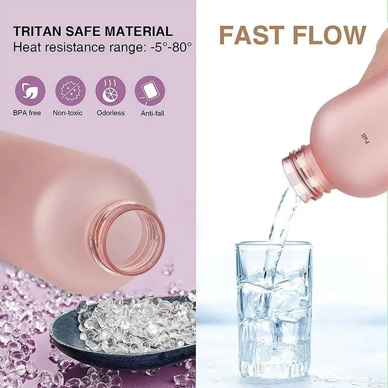 Gradient Time-Marker Water Bottle
