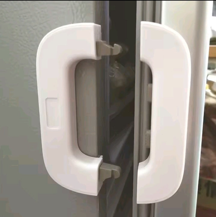 Multi-Purpose Refrigerator Door Lock