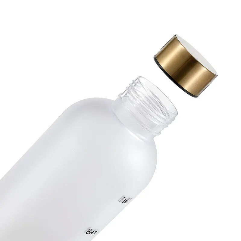 Gradient Time-Marker Water Bottle