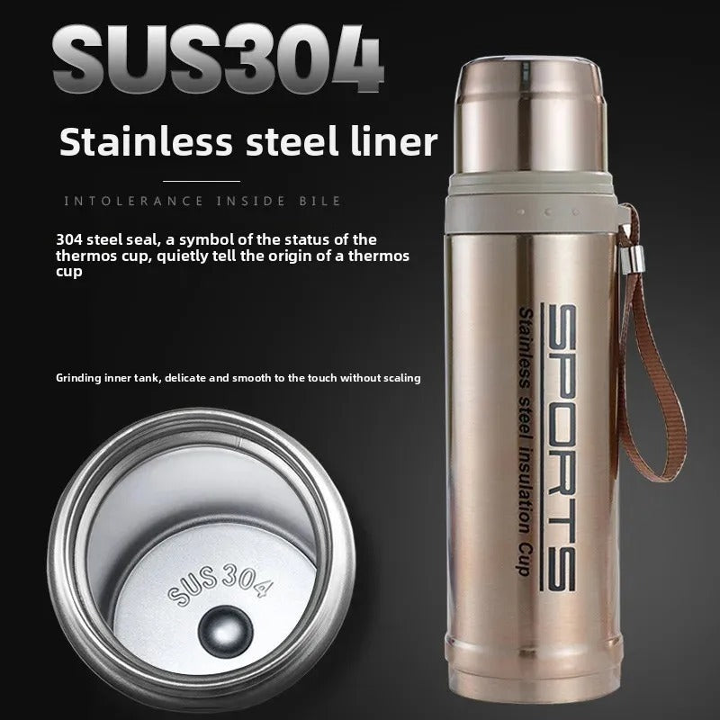 ThermoSport Stainless Steel Flask