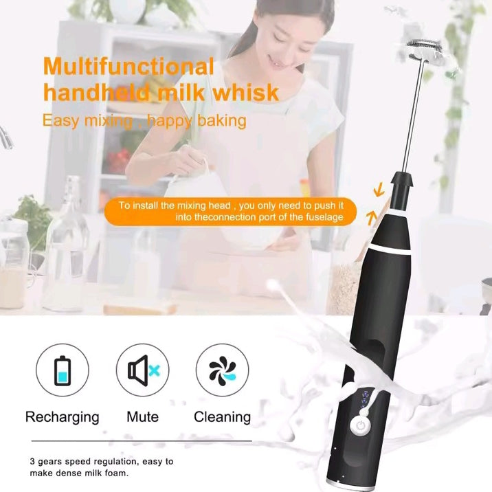 WhiskPro 3-Speed Electric Frother
