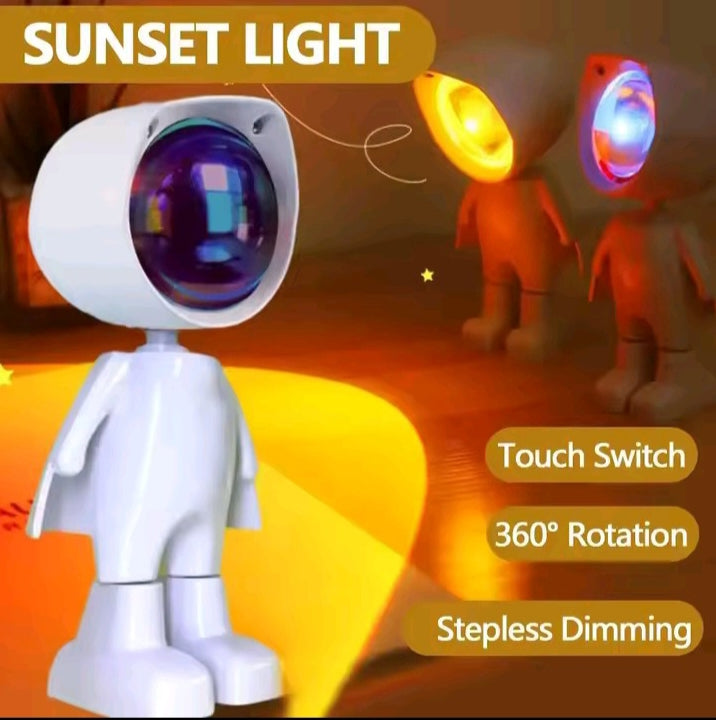 Mini Astronaut sunset lamp