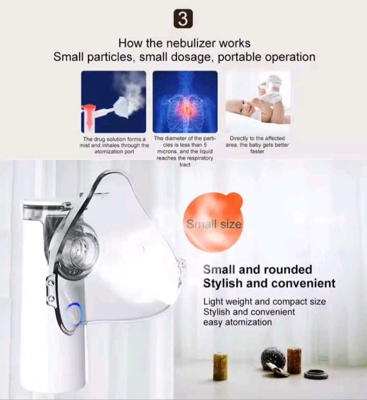 AirMist Portable Mesh Nebulizer