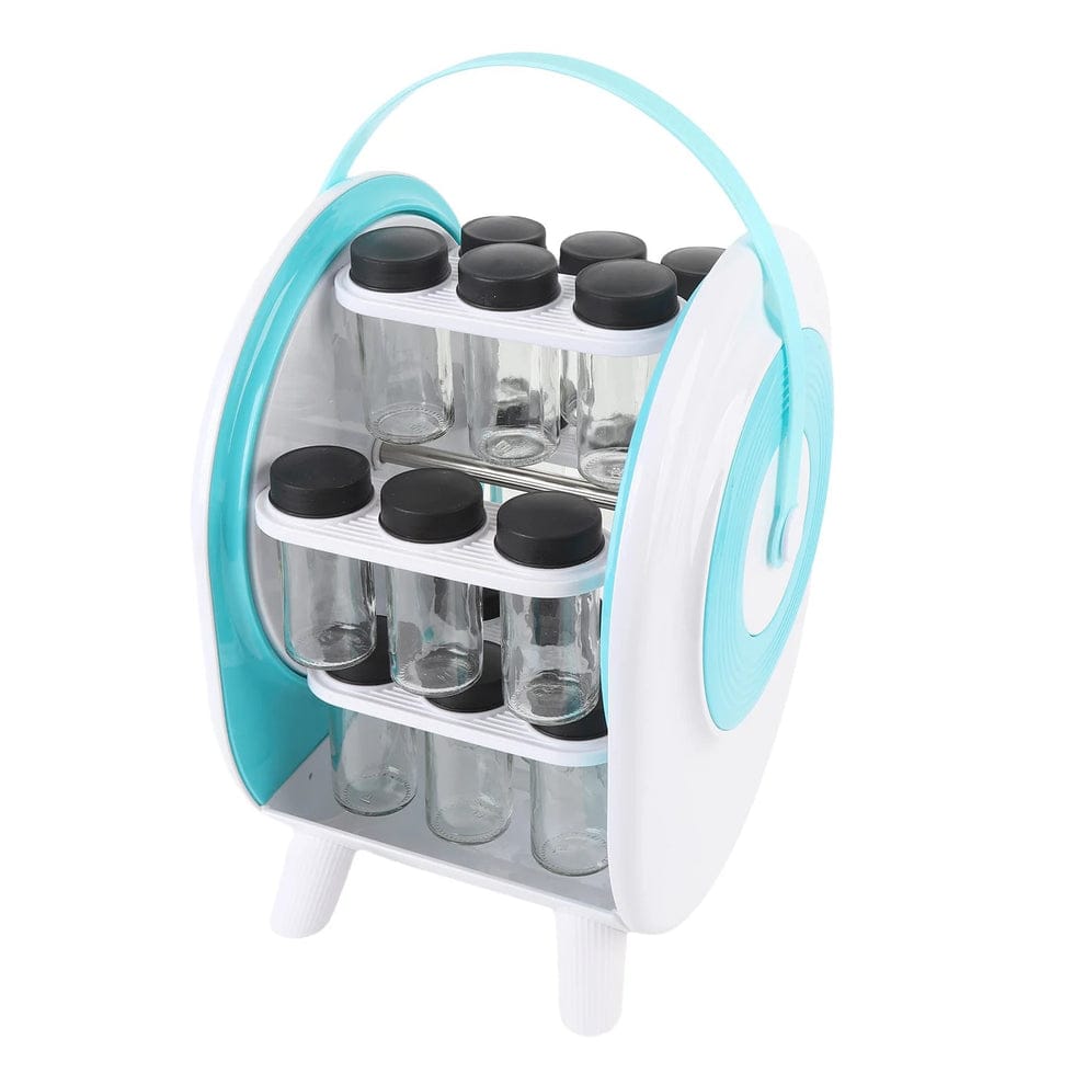 360 Degree Rotating Seasoning Rack- Space Saving Kitchen Organizer