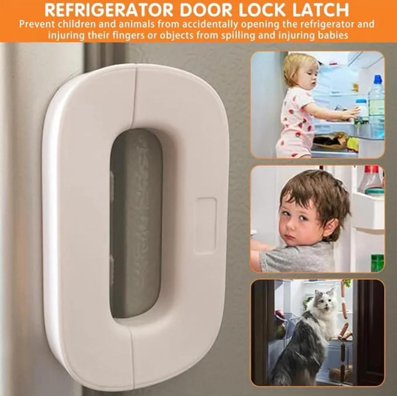 Multi-Purpose Refrigerator Door Lock