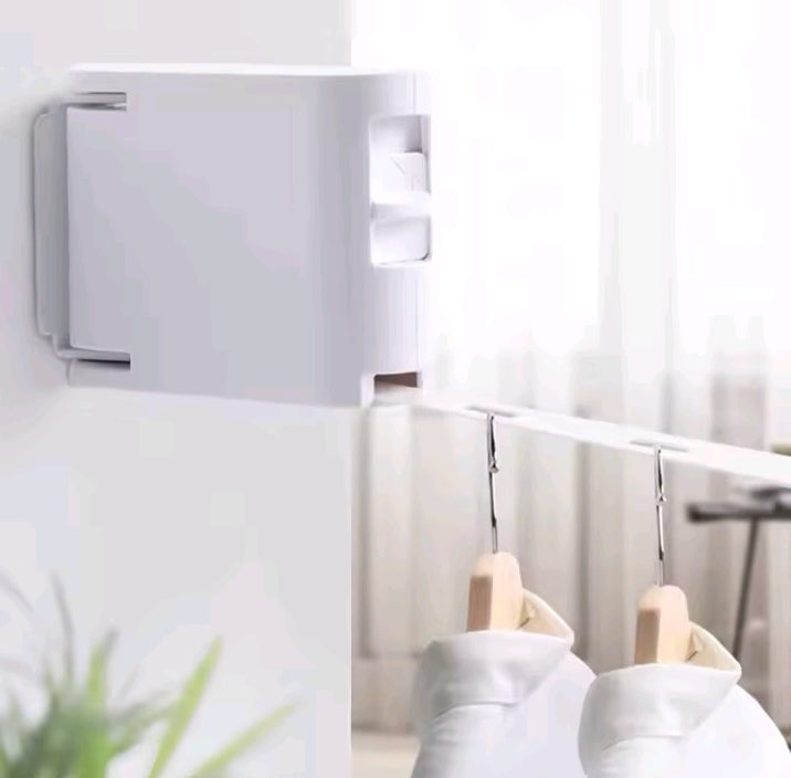 Retractable Clothesline Wall-Mounted Drying Rack