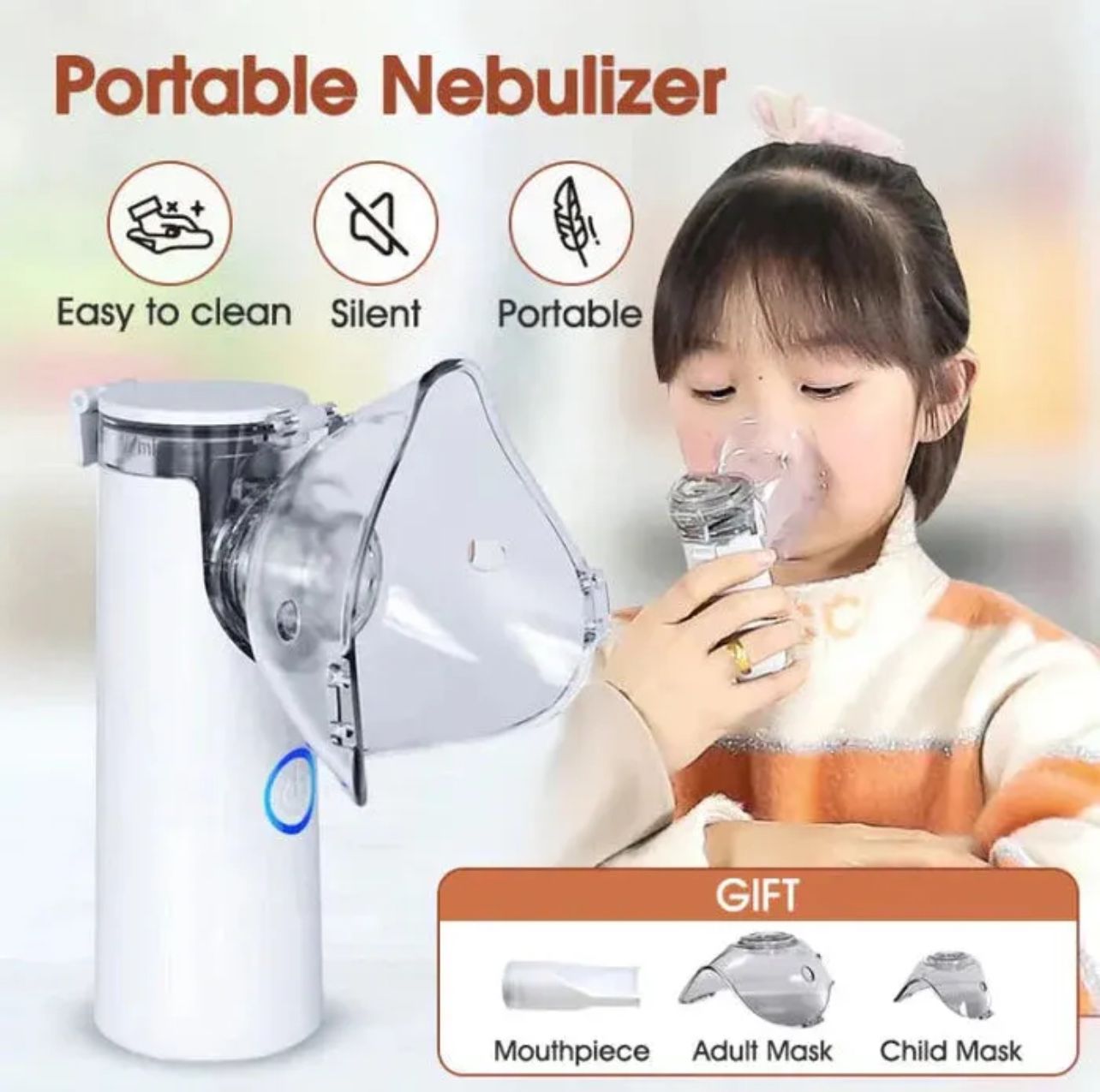 AirMist Portable Mesh Nebulizer