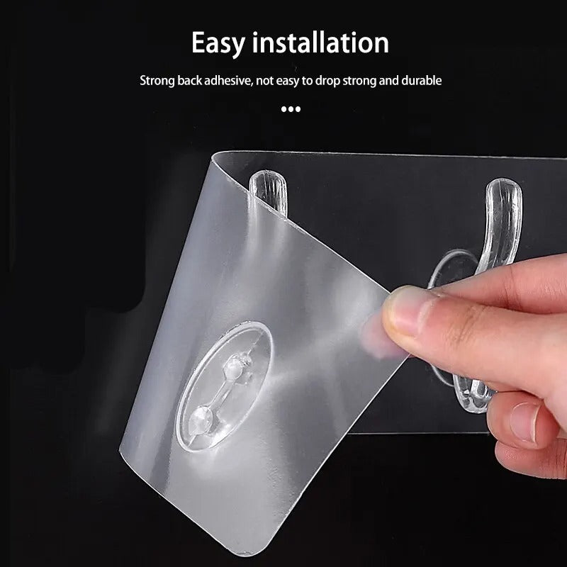 Transparent Wall Adhesive Hook Strip
