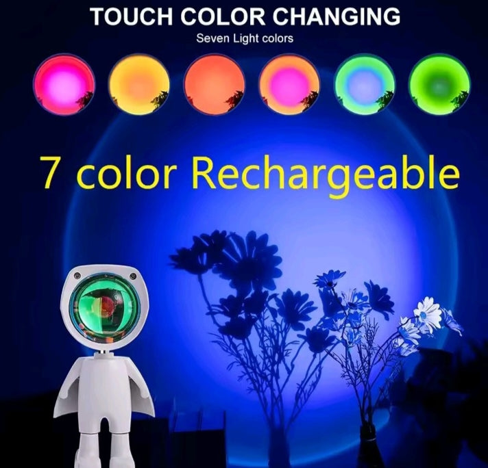 Mini Astronaut sunset lamp