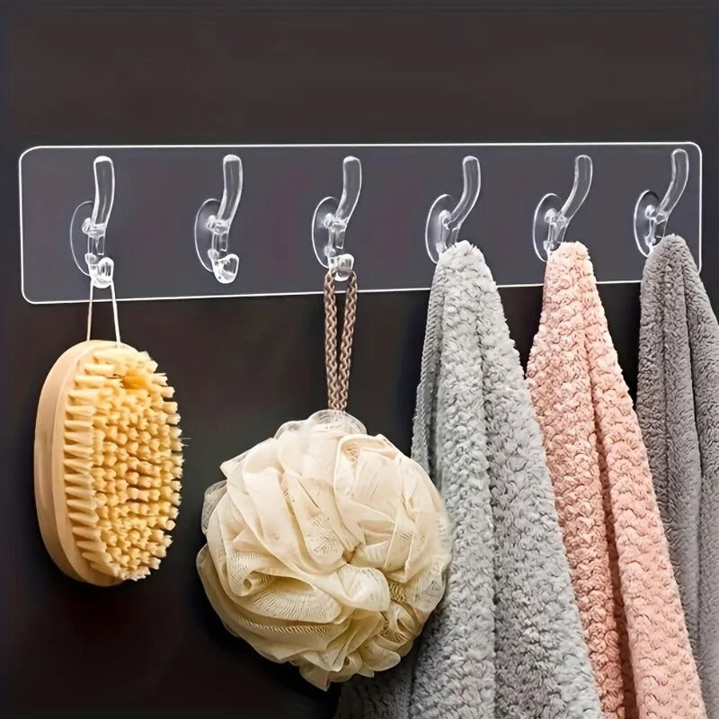 Transparent Wall Adhesive Hook Strip